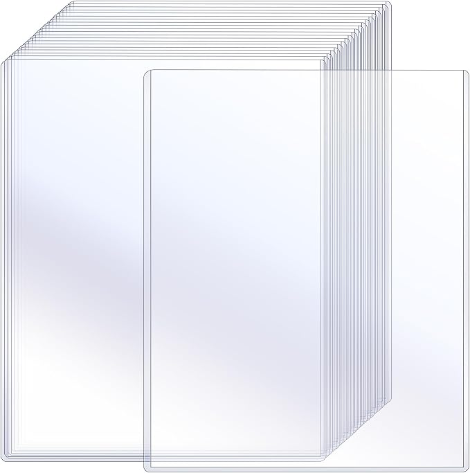 Sherr 20 Pcs 16 x 20 Inches Rigid Print Protectors Clear Hard Plastic Sheet Protectors Poster Sleeves for Protect Store and Display Photographs, Prints and Documents by Sherr