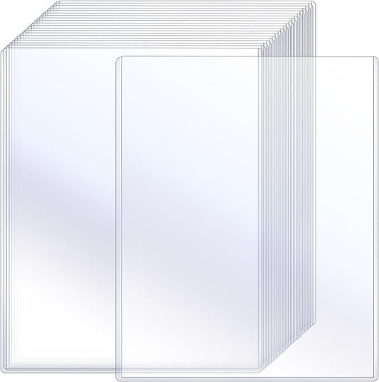 Sherr 20 Pcs 16 x 20 Inches Rigid Print Protectors Clear Hard Plastic Sheet Protectors Poster Sleeves for Protect Store and Display Photographs, Prints and Documents by Sherr