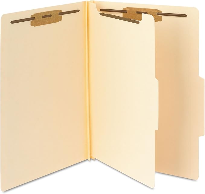 Smead Classification File Folder, 1 Divider, 2" Expansion, 2/5-Cut Tab, Legal Size, Manila, 10 per Box (18700) - Image 5