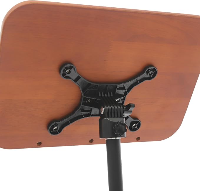 Sheet Music Stand & Desktop Book Stand, Music Book Holder Stand,Wooden Portable Sheet Music Table Stand Height Adjustable from 15.8-39.4in with Book Stand Support - Image 5
