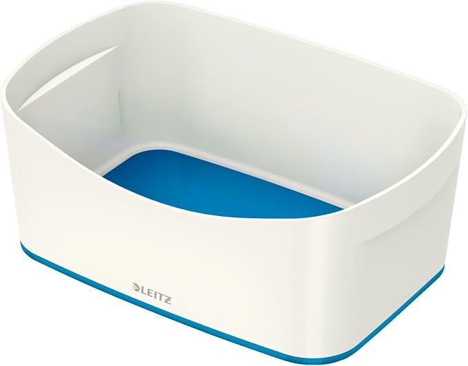 Leitz Wow, myBox, Storage tray Groß Weiß/Blau Metallic by Leitz