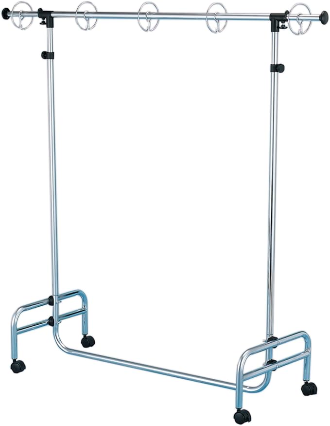 Pacon Adjustable Pocket Chart Stand, Metal, Locking Casters and Rings, Adjustable to 78", 1 Stand by Pacon