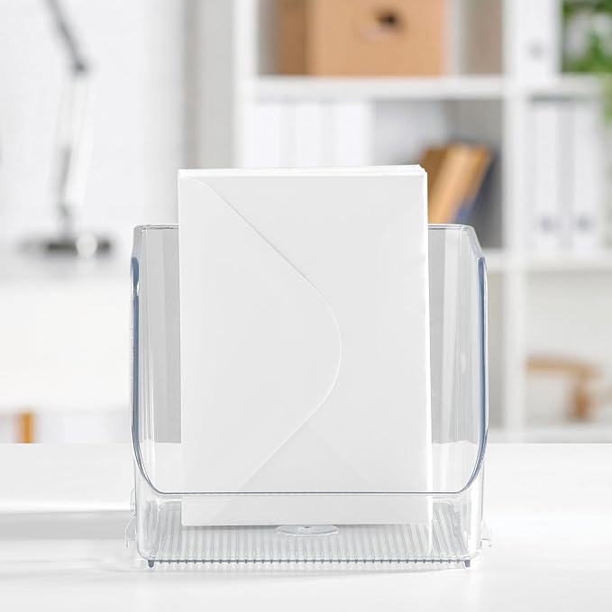 iDesign Stackable Open-Front Storage Bins, Set of 6, Clear | Kitchen and Pantry Organization - Image 6