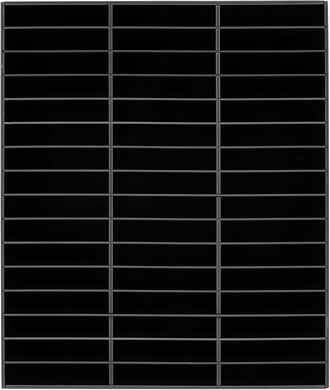 Literature Organizer,Desktop File Sorter Mail Center,Paper Storage Cabinet with 48 Slots Compartments,Suitable for Home School Office (48 Slots Black) - Image 9
