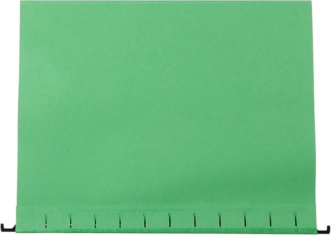 Esselte Classic Reinforced Suspension File, A4, Pack of 25, Tabs Included, Green, 90318 - Image 4