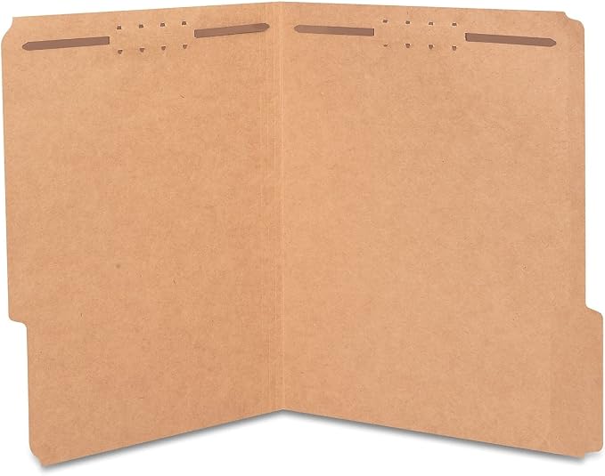 Staples® Reinforced Classification Folder, 2" Expansion, Letter Size, Kraft, 50/Box (ST831123/831123) by Staples