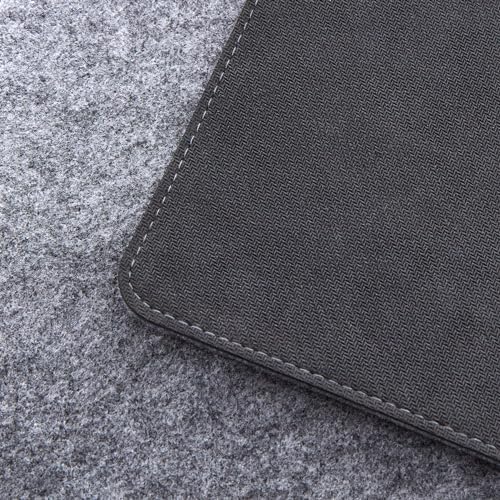 Premium Felt Desk Mat | Small 12" x 27.5" | Multifunctional Desk Pad for Home Office | Mid Gray - Image 6