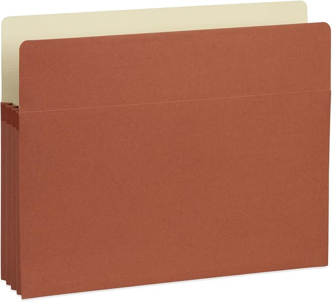 Blue Summit 10 Expanding File Pockets, Accordion File Folders Letter Size, 3.5” Expandable Pockets, Assorted Colors (Pack of 2) - Image 8