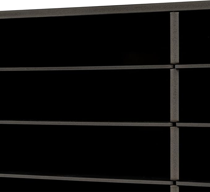 Mail Sorter Organizer, Black Student Mailbox for Classroom, Desktop File Sorter, Literature Organizer, Paper Organizer for Home School Office (Black 32 Compartment with 2 Drawers) - Image 6
