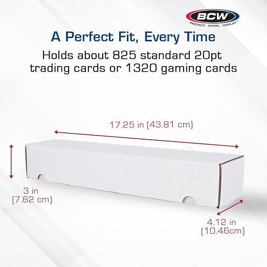 BCW 930-Count Trading Card Storage Box – 10 Pack | Cardboard Organizer for Sports Cards, TCG, and Collectible Cards | Durable, Stackable Storage with Easy Assembly - Image 3