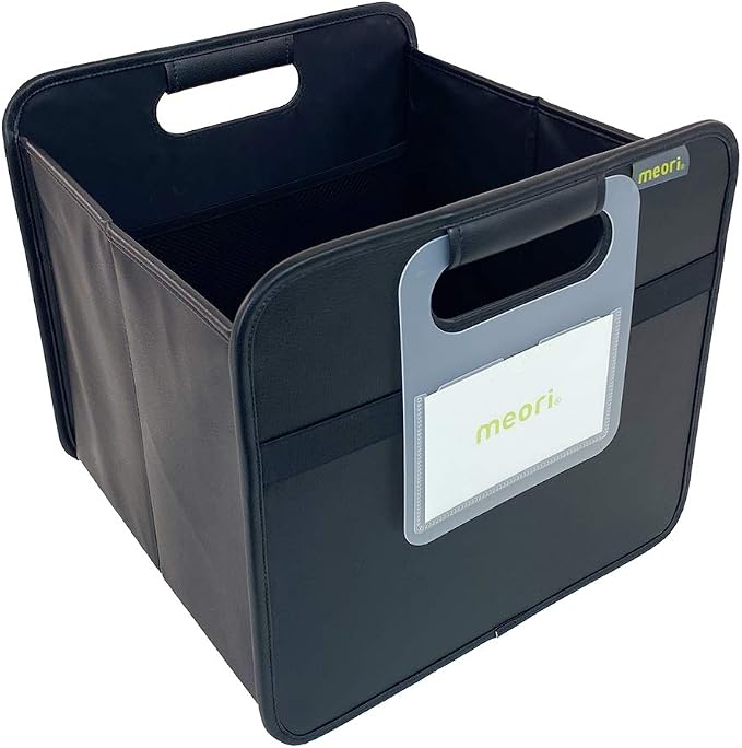 meori Foldable Storage File Box w/ Hanging Rails Rewritable Label Fabric … by meori