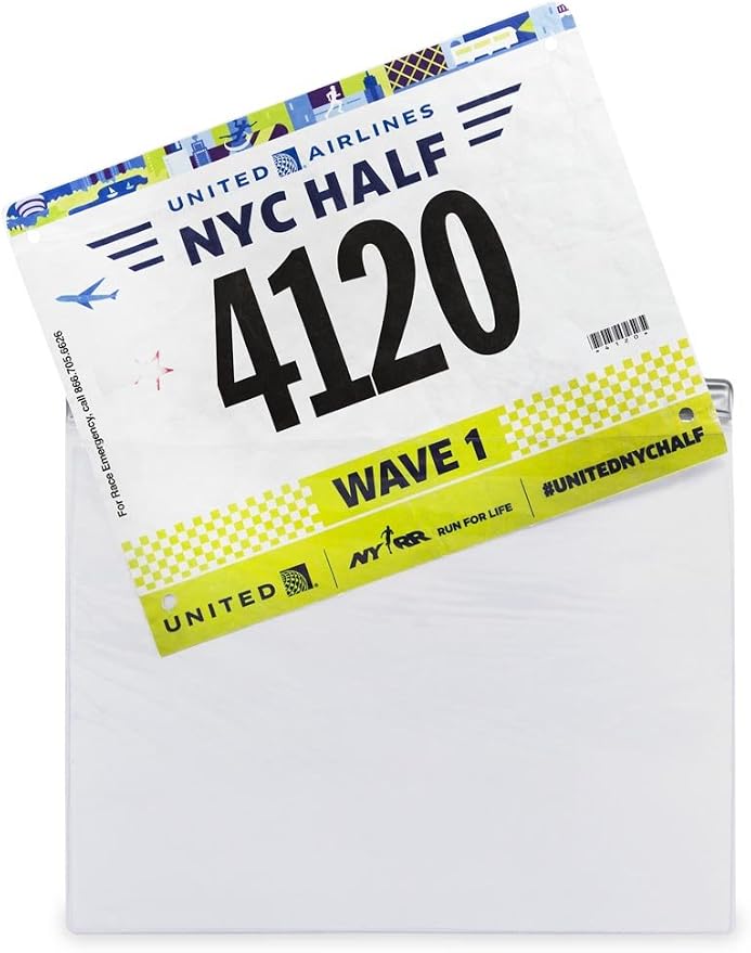 Gone For a Run BibFOLIO Race Bib Protector Sheets - Vinyl Sleeves 24 Sheets | Clear Vinyl Sleeves, Top Loading, BibFOLIO Compatible, Race Memorabilia, Marathon Runner, 2 Pack (24 Sheets) - Image 2