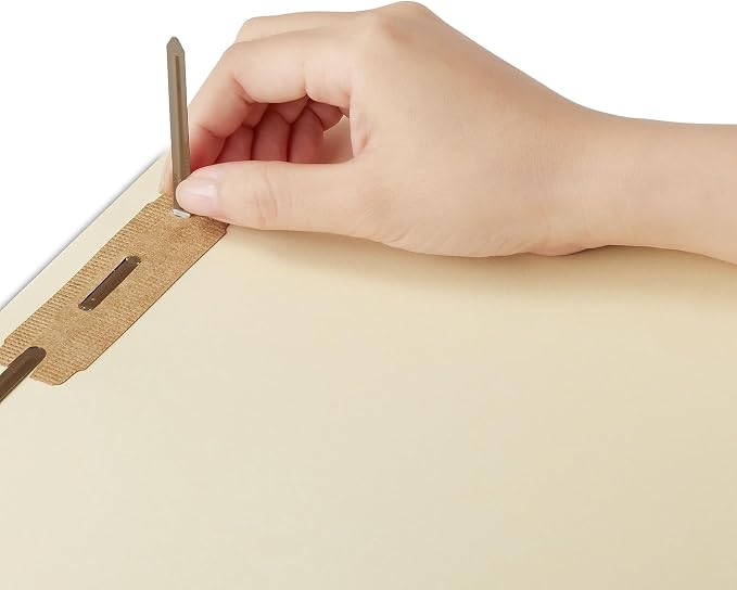 Staples® Reinforced Classification Folder, Letter Size, Manila, 50/Box (ST18356-CC) - Image 5