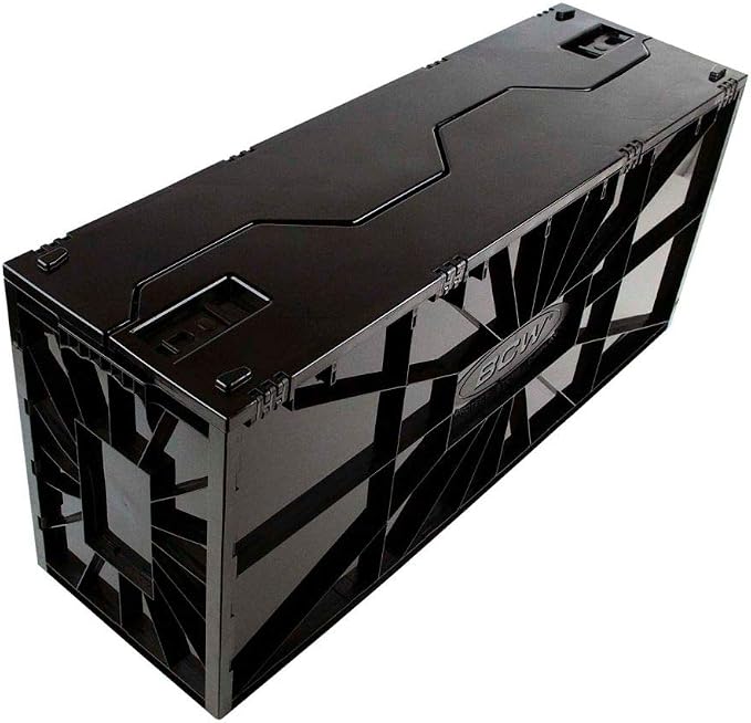 BCW Long Comic Book Bin - 1 Pack | Heavy Duty Comic Book Storage Box | Stackable Comic Bin Organizer for 300 Comics Each | Acid-Free Plastic Comic Book Box with Divider & Label Slot - Image 5