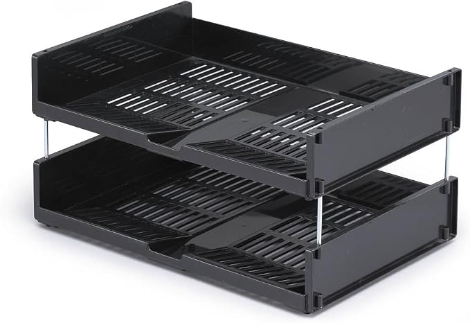 Durable 1700801058 Letter Tray optimo A4 Blue Angel, 6 Pieces, Anthracite - Image 2