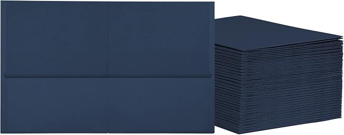 Oxford 2 Pocket Folders, Mega Box of 125, Textured Paper Folders, Blue, Letter Size, Essentials for School & Teacher Supplies Lists (57544) by Oxford