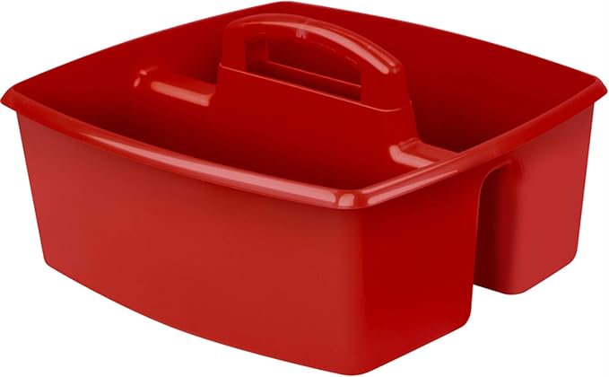 Storex Industries Storex Large Caddy, Red by Storex