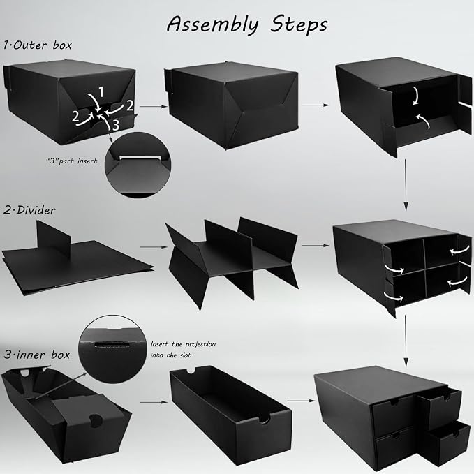 4 Sets Trading Card Storage Boxes, Includes 16-750 CT Boxes & 64 Dividers, 12000+ Trading Cards Organizer for Collectible Card Games, Sports Cards, TCG, with Labels & Pen - Image 4