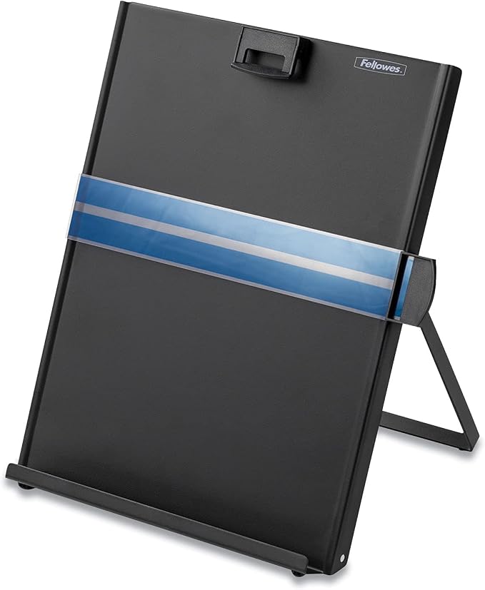 Fellowes Kopy-Aid Black Letter Copyholder (11053), 11.4" x 10.6" x 8.4" by FellowesBrands