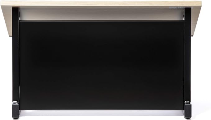 Audio Visual Direct Tabletop Lectern for Presentations, Black/Beech - Image 4