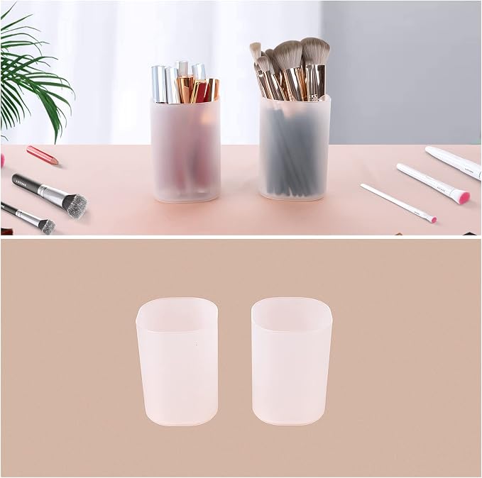 Makeup Organizer Case,Stackable Clear Makeup Organizer Holder, Multi-size Makeup Case Vanity Storage Holder Set for Makeup, Jewelry, toiletries,Makeup Artist Must Have - Image 6