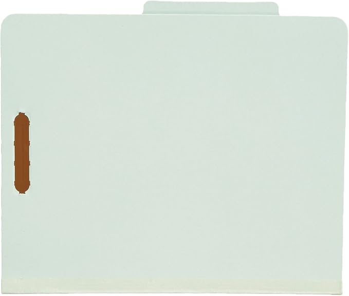 Amazon Basics 10-Pack Green Letter Size File Folders with Blue Letter Size File Folders - Image 3
