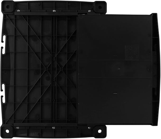 Kantek Two-Level Monitor Stand, 17" X 13.25" X 3.5" To 7", Black, Supports 50 Lbs - Image 9