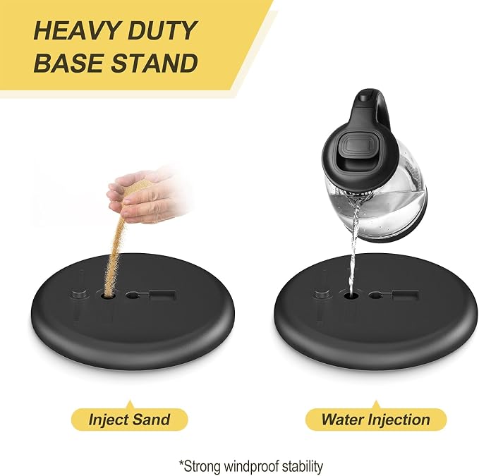 Relx Sign Holder Stand 8.5x11 inch - Adjustable Floor Standing Sign Holder - Signage Stand with Snap-Open Frame Display for Malls,Schools,Restaurants - Image 5