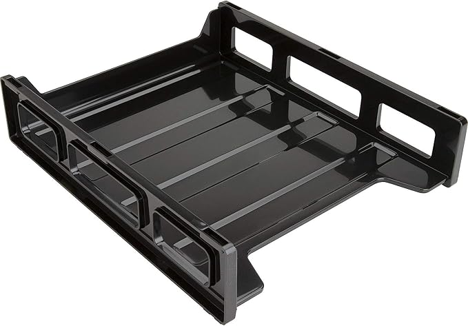 Business Source Front-Load Stackable Letter Tray - 62884 (4) - Image 2