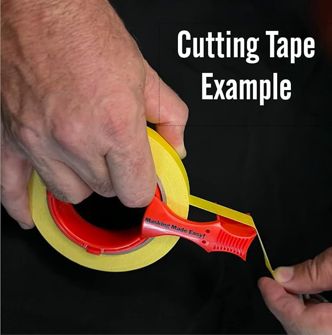 The Tape Caddy Super Pack by The Tape Thing – Wearable Magnetic Tape Holder Kit for Painters, Holds Multiple Tape Sizes with Cut-N-Roll Attachment - Image 3