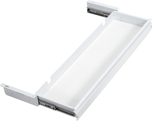 VIVO Large 33 inch Under Desk Slide Out Storage Drawer Organizer, White, DESK-DR33-W by Unknown