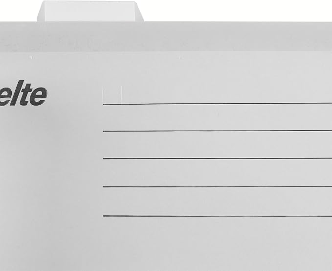 Esselte A4 Reinforced Filing Cabinet Suspension File, Pack 15, Made from Strong 100% Recycled Card, with Tabs and Card Inserts, for Home, Office, School Organisation, Green - Image 6