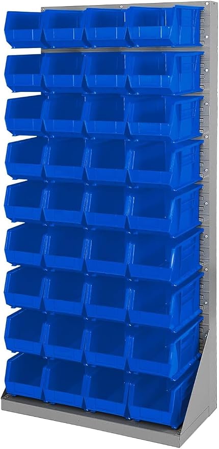 Akro-Mils 30240 AkroBins Plastic Storage Bins, 15"x8"x7", Blue, 12-Pack | Space-Saving Stackable Bins for Garage, Pantry, Craft Organization - Image 10