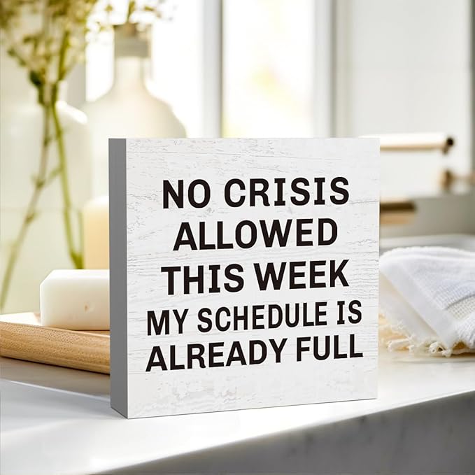 Funny Bosses Day Gifts for Women Men, Boss Gifts for Women Manager Supervisor Leader Lady Famale Male, Funny Office Desk Decor 5 x 5 inch