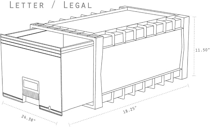 Storex, STX61106U01C, Archive Files Storage Box, 1 / Each, Black,Gray - Image 7