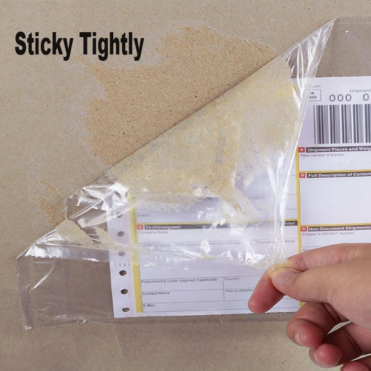 200 Pack 7.5x5.5 Packing List Mailing Envelopes Shipping Envelopes Packing List Clear Adhesive Shipping Label Sleeves Shipping Supplies for Small Businesses - Image 5