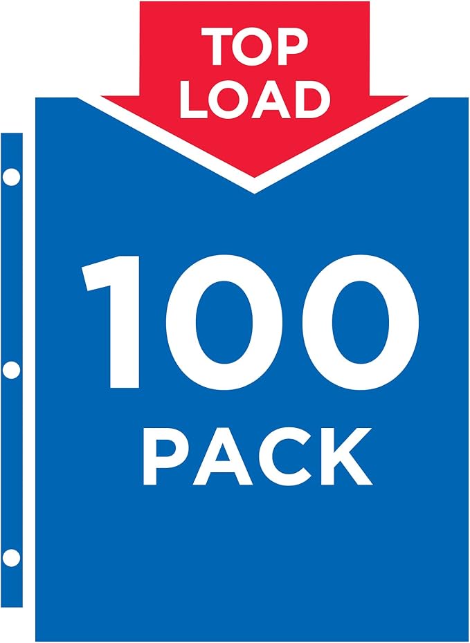 Avery® Clear Economy Sheet Protectors, Top Load, 100 Document Protectors (75183) - Image 4