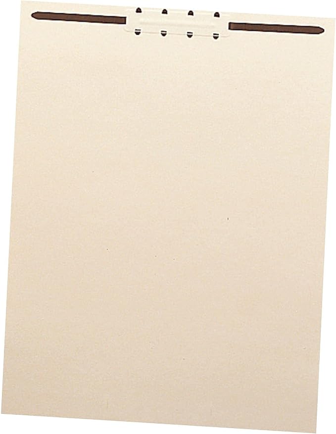 Smead Manila File Backs with 2" Fastener, Letter Size, Manila, 100 per Box (35511) - Image 5
