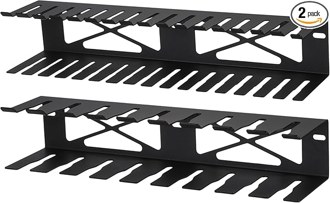 Blulu 2 Pcs F-style Clamp Holder 16 Inch F-style Clamp Storage Tool Rack Organizer Wall Mount for Shed Garage Pegboard Workshop Home by Blulu