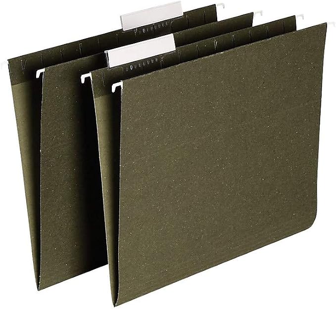 Staples Hanging File Folders, Letter Size, 3‑Tab, Durable Everyday Filing – 25/Box - Image 4