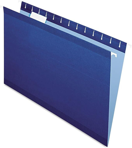 Pendaflex Recycled Hanging Folders Navy, Legal by TOPSProducts