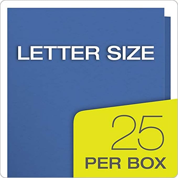 Oxford Twin Pocket Folders with Fasteners, Letter Size, Assorted Colors, 25 per Box (57715) - Image 7