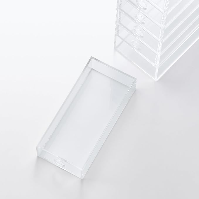 Muji Acrylic 6-Drawer Storage Box, 8.7 cm Width x 17 cm Depth x 25.2 cm Height - Image 5