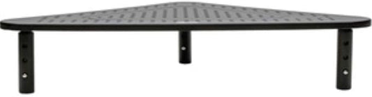 Tripp Lite Computer Monitor Stand, Corner Desk Monitor Stand for L Shaped Desk, Adjustable Height, 12 x 20 in., Metal, Black (MR1220M) by TrippLite