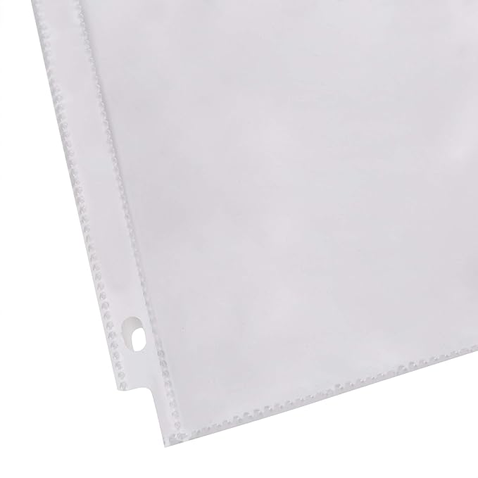 Amazon Basics Sheet Protectors for 3 Ring Binder, Heavyweight, Polypropylene, Top Loading, Letter Size, 8.5 x 11 Inch, 200-Pack, Clear - Image 6
