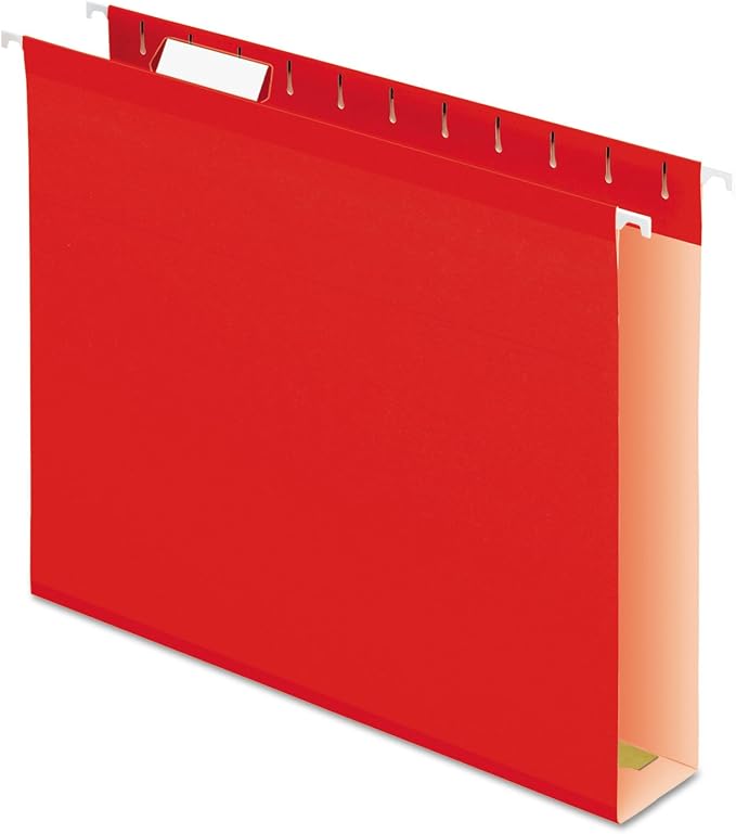 Pendaflex Extra Capacity Reinforced Hanging File Folders with Box Bottom by Pendaflex