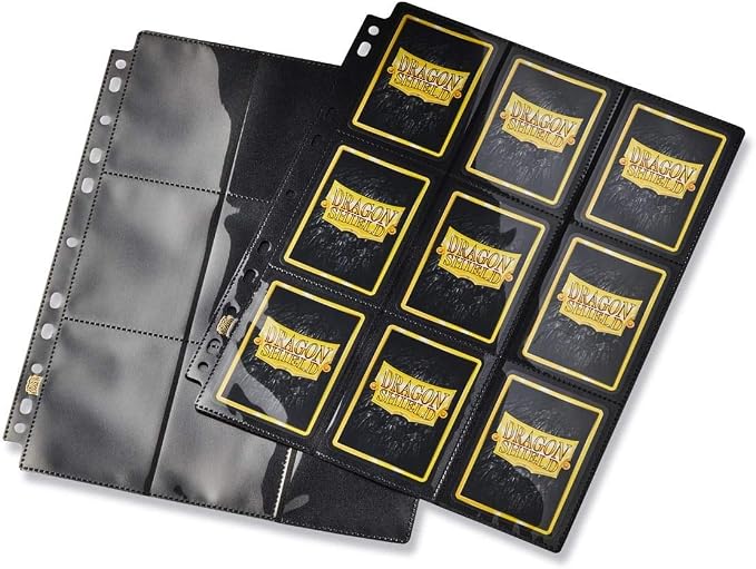 Dragon Shield AT-10301 Portfolio: 18-Pocket Pages Collectors Binder Black – 50 Pages - Image 2