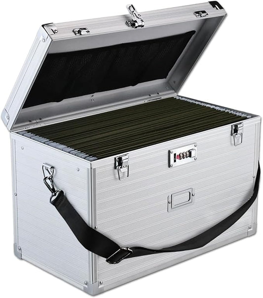 Hanging File Box for Legal | All-in-one set, 20 Folders by Unknown