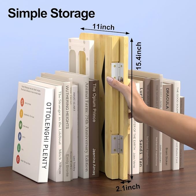 Boyanda Book Stand for Reading – Adjustable & Foldable Book Holder with High CRI 90+ No-Flicker, Eye-Caring LED Light | Anti-Blue Light & Anti-Glare | Hands-Free for Textbooks, Bibles, and Study - Image 6