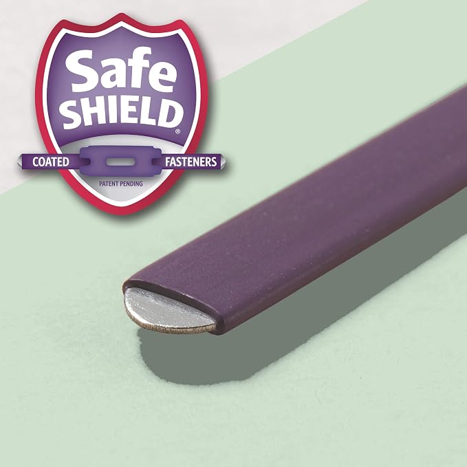 Smead Pressboard Classification File Folder with SafeSHIELD Fasteners, 3 Dividers, 3" Expansion, Legal Size, Gray/Green, 10 per Box (19091) (Pack of 1) - Image 4